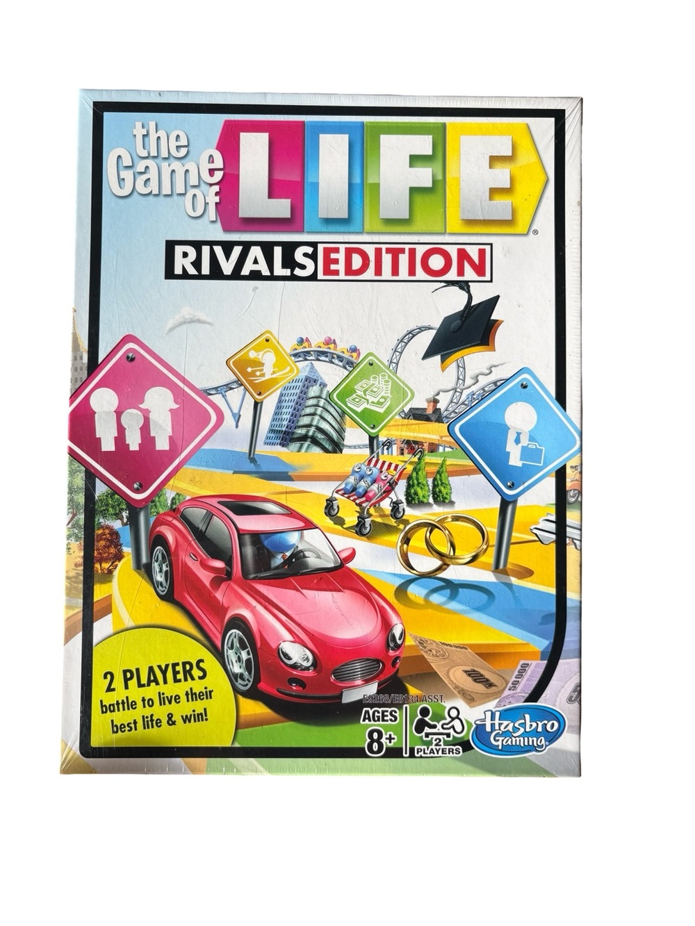 The Game of Life Rivals Edition Board Game - Red